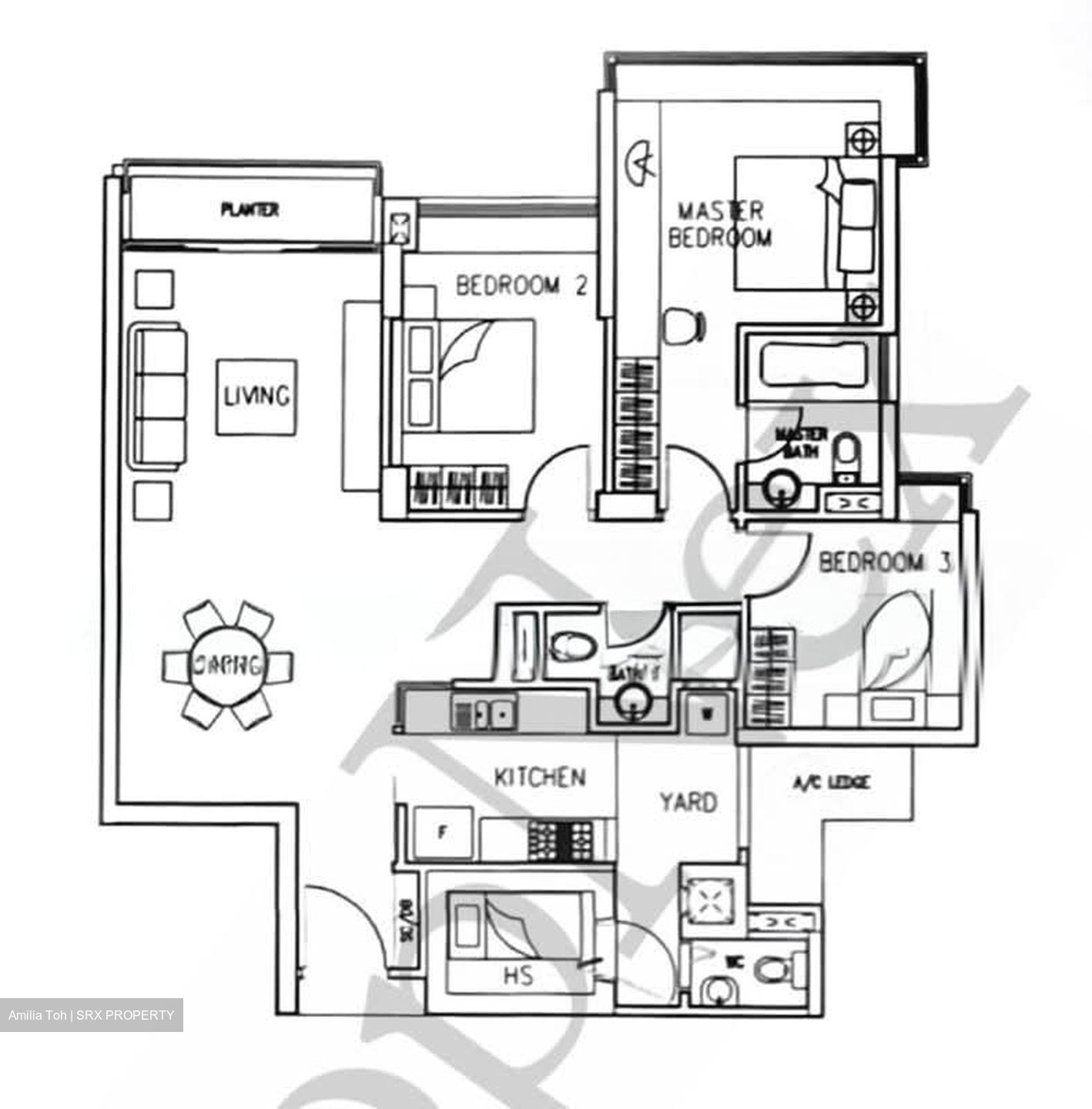 The Quintet (D23), Condominium #603087021